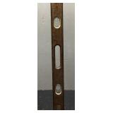 American Level Mfg. Co. 42' Wood Spirit Level