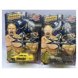 WCW Street Wheels Die Cast Nitro Boy & Sting Cars
