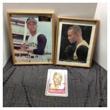 Roberto Clemente Prints and Topps Tin, 3 Items