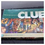 Clue Parker Brothers Board Game with Figures