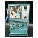 1977 Donny & Marie LJN Solid State AM Radio