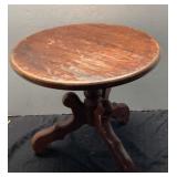 Quantacraft Cape Box Table Wood Three-Legged