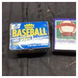 2 Sealed Baseball Trading Card Boxes 1990s