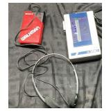 Sony Walkman FM & Toshiba KT-S1 Cassette Players