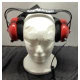 Racing Electronics R.E. Red Headset With Cord