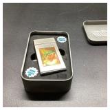 Turbo Blue Frog Torch Lighter with Tin Case