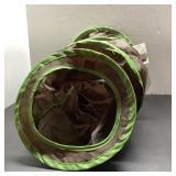 Collapsible Green Pet Play Tunnel, 34 Inches