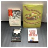 4 Books: Charlie Brown, Incredible Journey, Catch