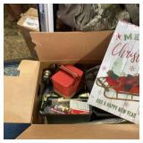 Mystery Box With Holiday Decor and Miscellany