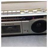 Sanyo M7000 AM/FM Radio Cassette Recorder