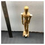 Wood Artist Mannequin Model on Stand