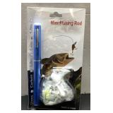 Mini Fishing Rod Pen Set With Reel