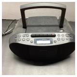 Sony CFD-S70 CD Radio Cassette-Corder Powers On