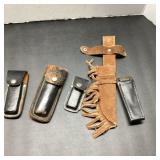 Leather Sheaths and Knife Holders Assortment