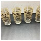 4 1974 Kentucky Derby Glasses