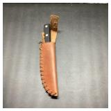 Camco Stainless Table Knife with Sheath