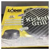 Lodge Cast Iron Kickoff Grill in Box