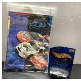 Daytona 500 2001 Program & Hot Wheels Car Set