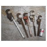 5 Heavy Duty 14" - 24" Pipe Monkey Wrenches
