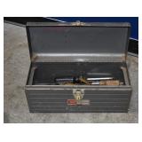 Vintage Craftsman Heavy Duty Tool Box with Tools