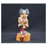 Lowery Tungovia Hopi Tsiqua Clown Kachina Doll