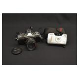 Minolta XG7 35mm Camera & Canon Sure Shot 65 Zoom