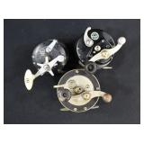 3 Sea Fishing Reels- Pflueger, Ocean City, Sears