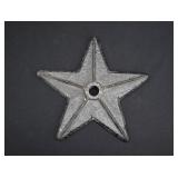 Antique Cast Iron STAR House Washer Plate