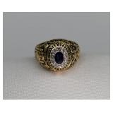 Historic USNA 14kt Gold Sweetheart Engagement Ring