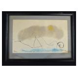Original Pen & Watercolor Nude Male Painting