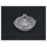 Vintage Fostoria American Covered Lemon Dish