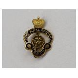 9kt Gold Royal British Legion Lapel Pin