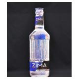 ZIMA Clearmalt Tin Bottle Bar Advertising Sign