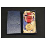 Vintage US Army Good Conduct Medal in Box