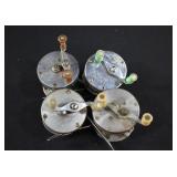 4 Assorted Vintage Fishing Reels