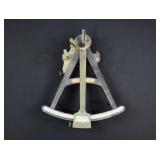 Late 18th Century Ivory Inlaid Navigational Octant