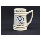 1971 Baltimore Colts NFL Super Bowl Beer Mug