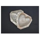 Antique TO MY VALENTINE Chocolate Mold USA