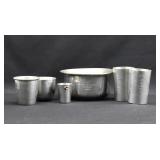 6 Pewter Yacht Club Sailing Trophies