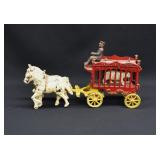 Kenton Cast Iron OVERLAND Circus Wagon