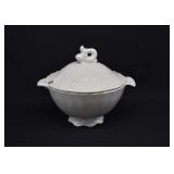California Pottery Seafood Fish Finial Soup Tureen