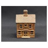 AC Williams Cast Iron Colonial House Still Bank