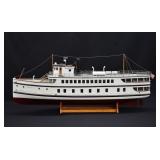 Antique Stick Built VIRGINIA V Steam Ship Model