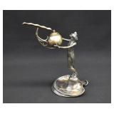 Art Nouveau Maiden Table Top Cigar Lighter