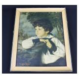 J Campbell Phillips Lithograph A YOUNG BOY