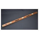 Stanley No 2513HB Mahogany Wood Level