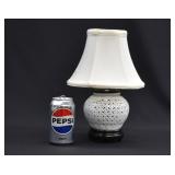 Lattice Work Ginger Jar Accent Lamp