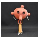 Martin Dallas Jr Pueblo Indian Mudhead Rattle