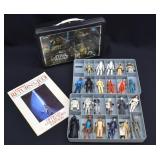 1977 Kenner STAR WARS Case, 23 Action Figures +