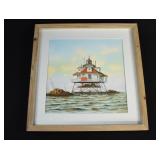 C. Keith Whitelock Print THOMAS POINT LIGHTHOUSE